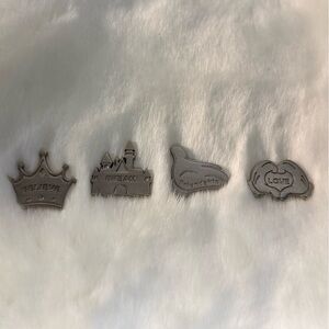 Disney Coins/Charms- set of 4